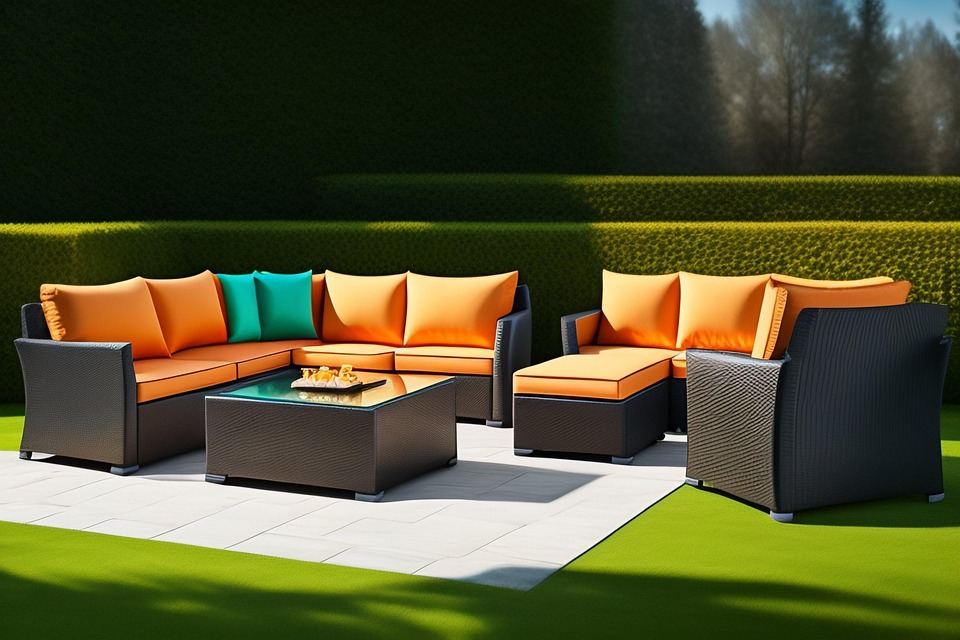 Градински мебели, които сами се адаптират към сезона